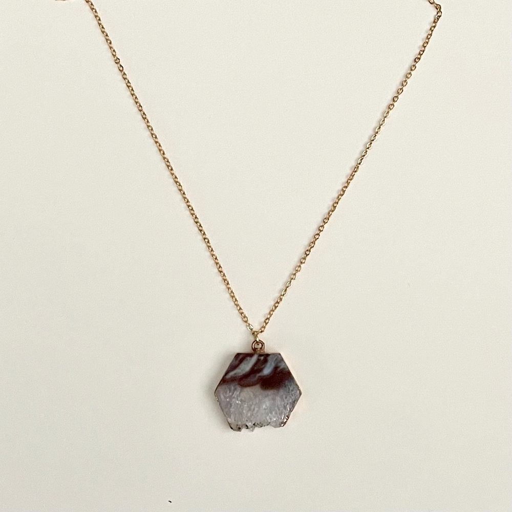 Amethyst Crystal Necklace